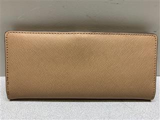 Michael Kors Jet Set Travel Flat Slim Bifold Saffiano Leather Wallet